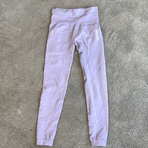 Light purple gymshark leggings